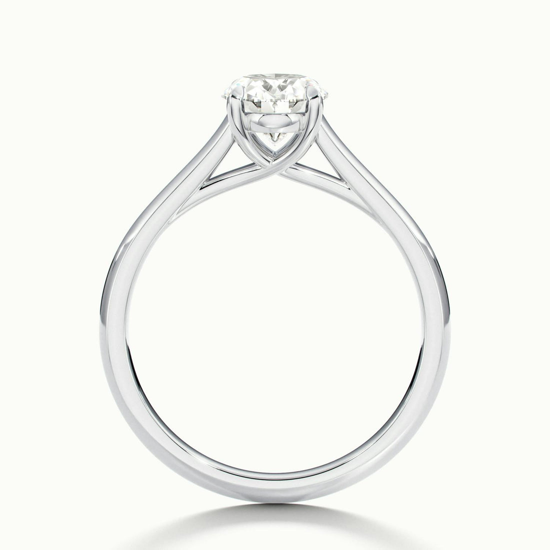 Elara Oval Solitaire Engagement Ring