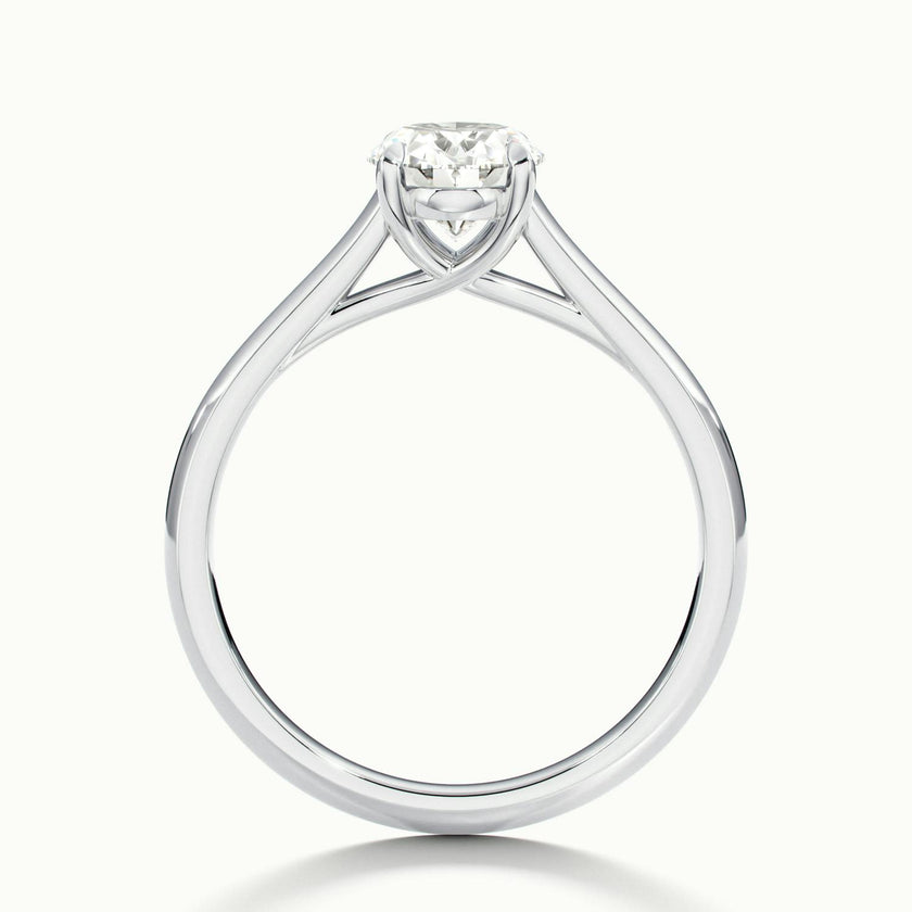 Elara Oval Solitaire Engagement Ring