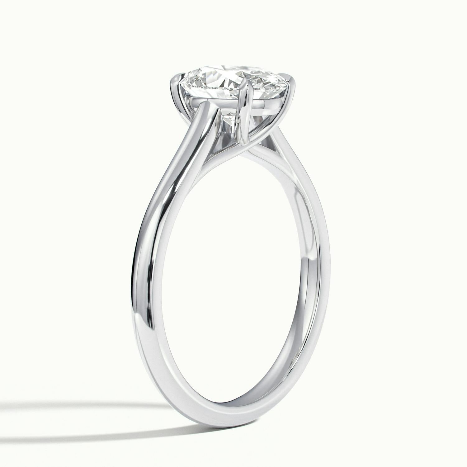 Elara Oval Solitaire Engagement Ring