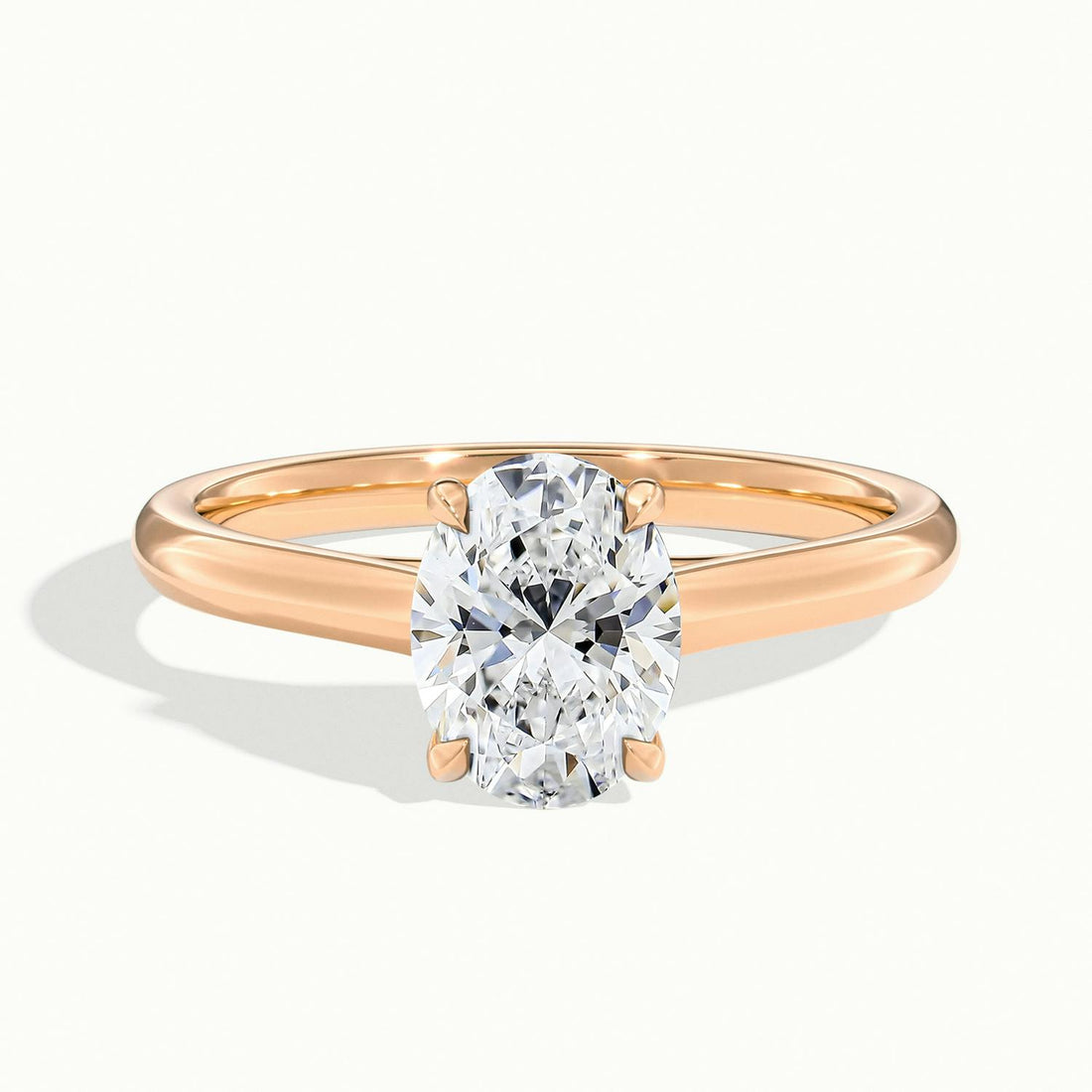Elara Oval Solitaire Engagement Ring