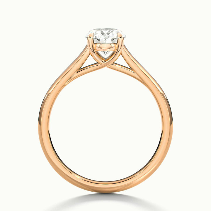 Elara Oval Solitaire Engagement Ring
