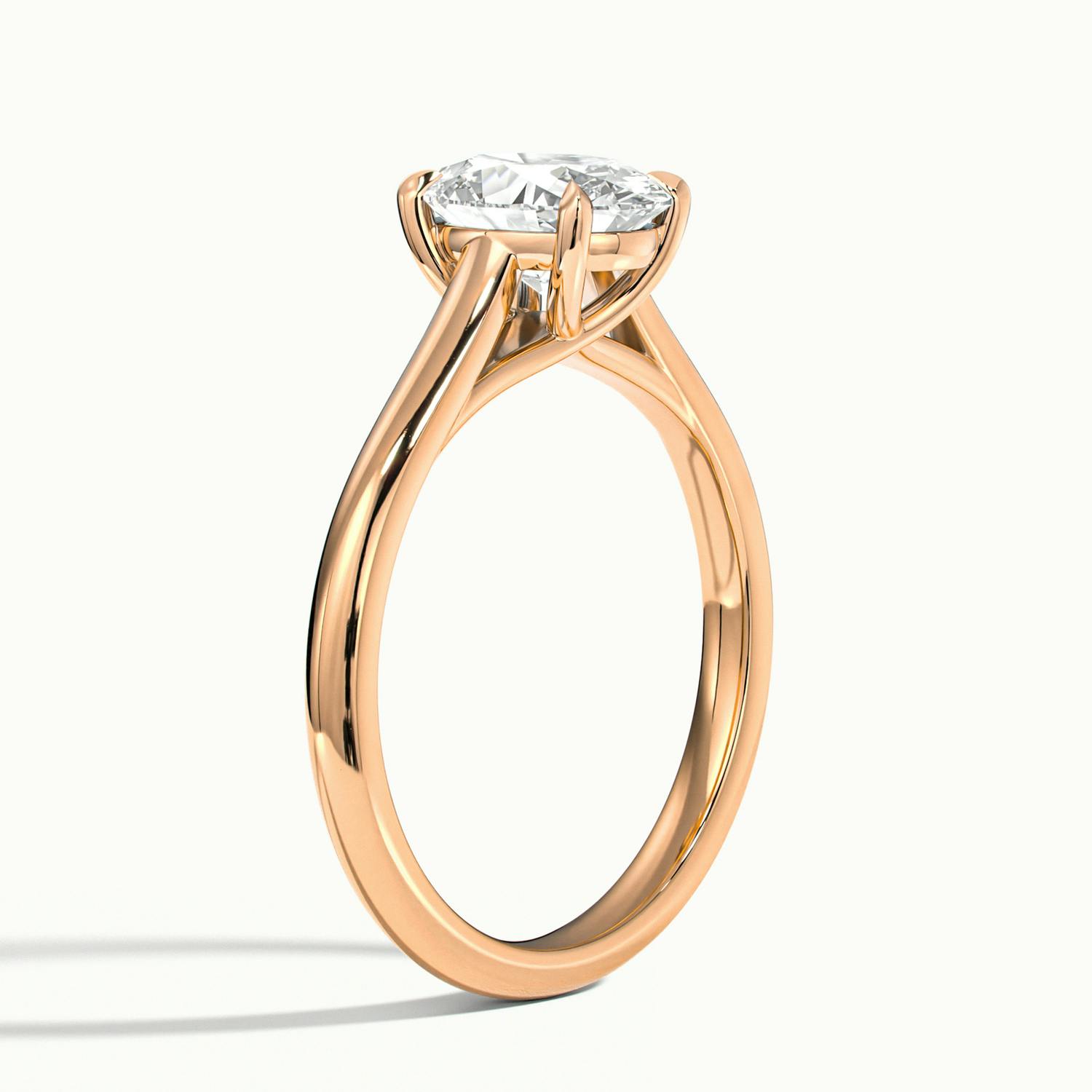 Elara Oval Solitaire Engagement Ring