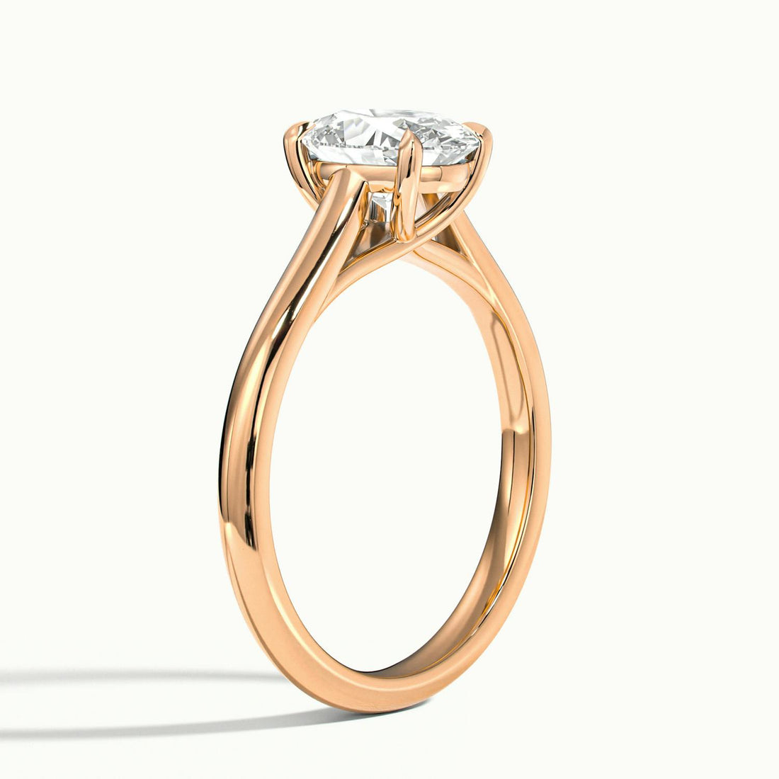 Elara Oval Solitaire Engagement Ring