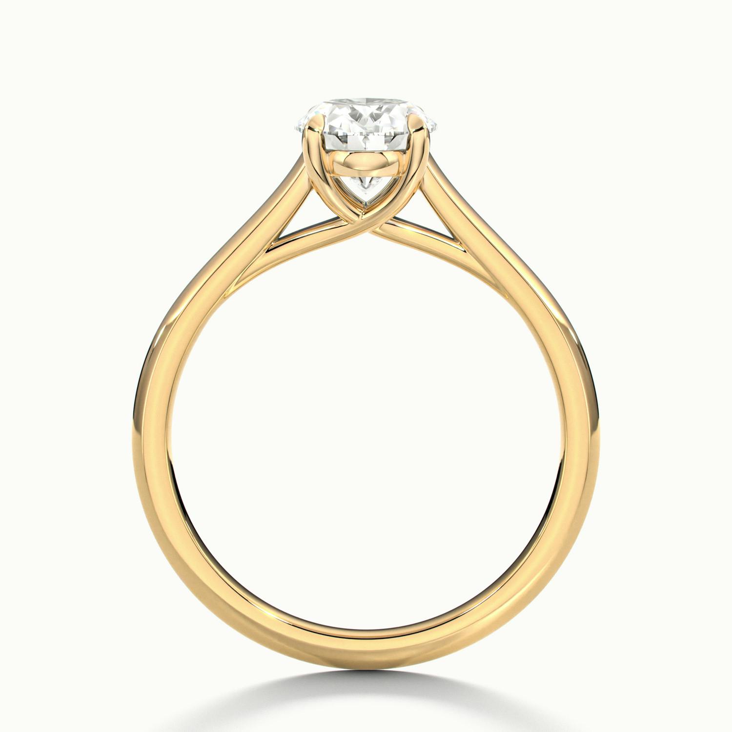Elara Oval Solitaire Engagement Ring