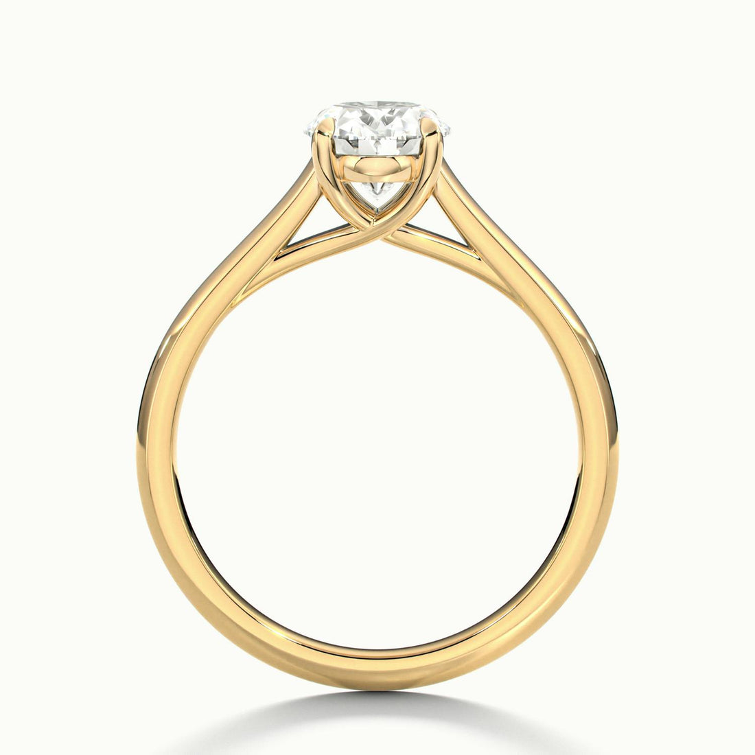 Elara Oval Solitaire Engagement Ring