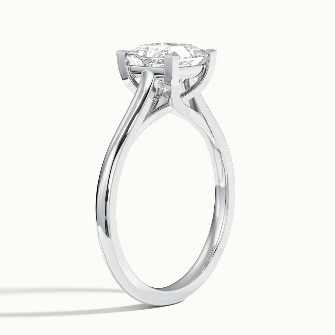 Elara Princess Solitaire Engagement Ring