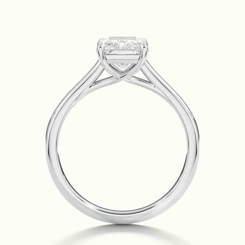 Elara Radiant Solitaire Engagement Ring