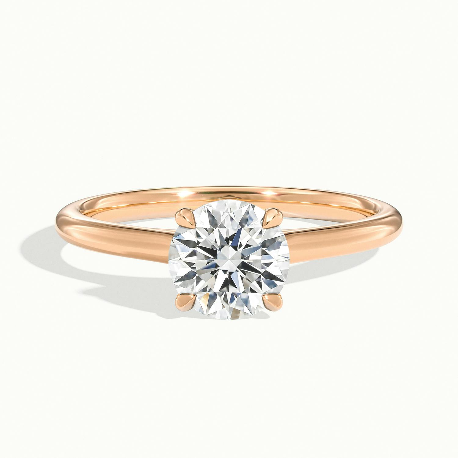 Arabelle Round Solitaire Engagement Ring