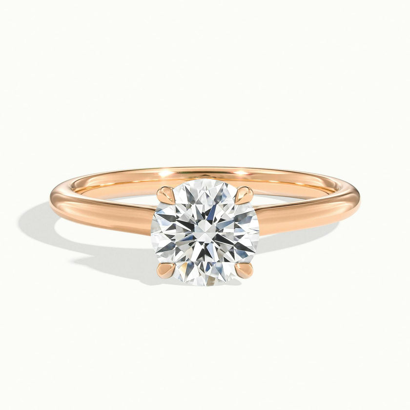 Arabelle Round Solitaire Engagement Ring
