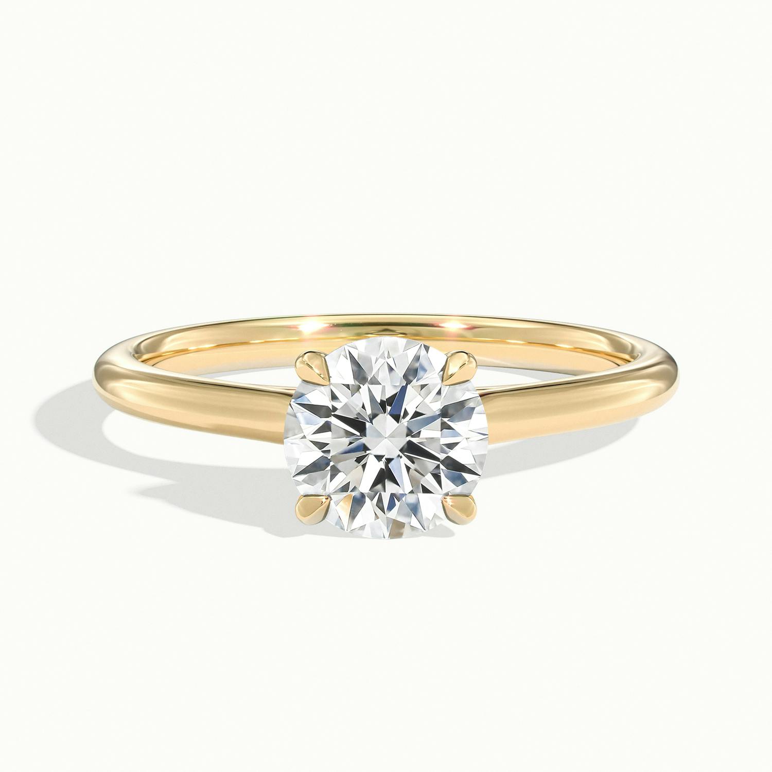 Arabelle Round Solitaire Engagement Ring
