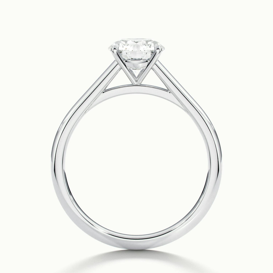 Noelle Round Solitaire Engagement Ring