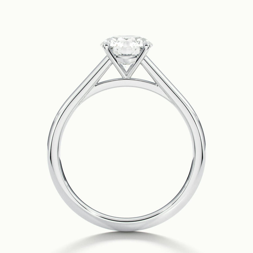 Noelle Round Solitaire Engagement Ring
