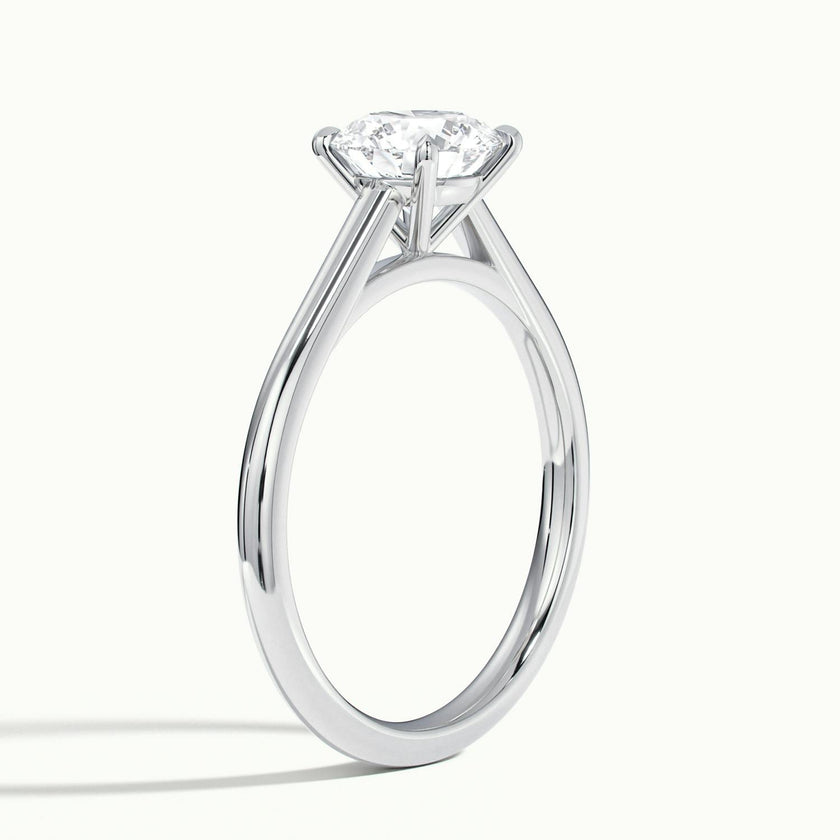 Noelle Round Solitaire Engagement Ring