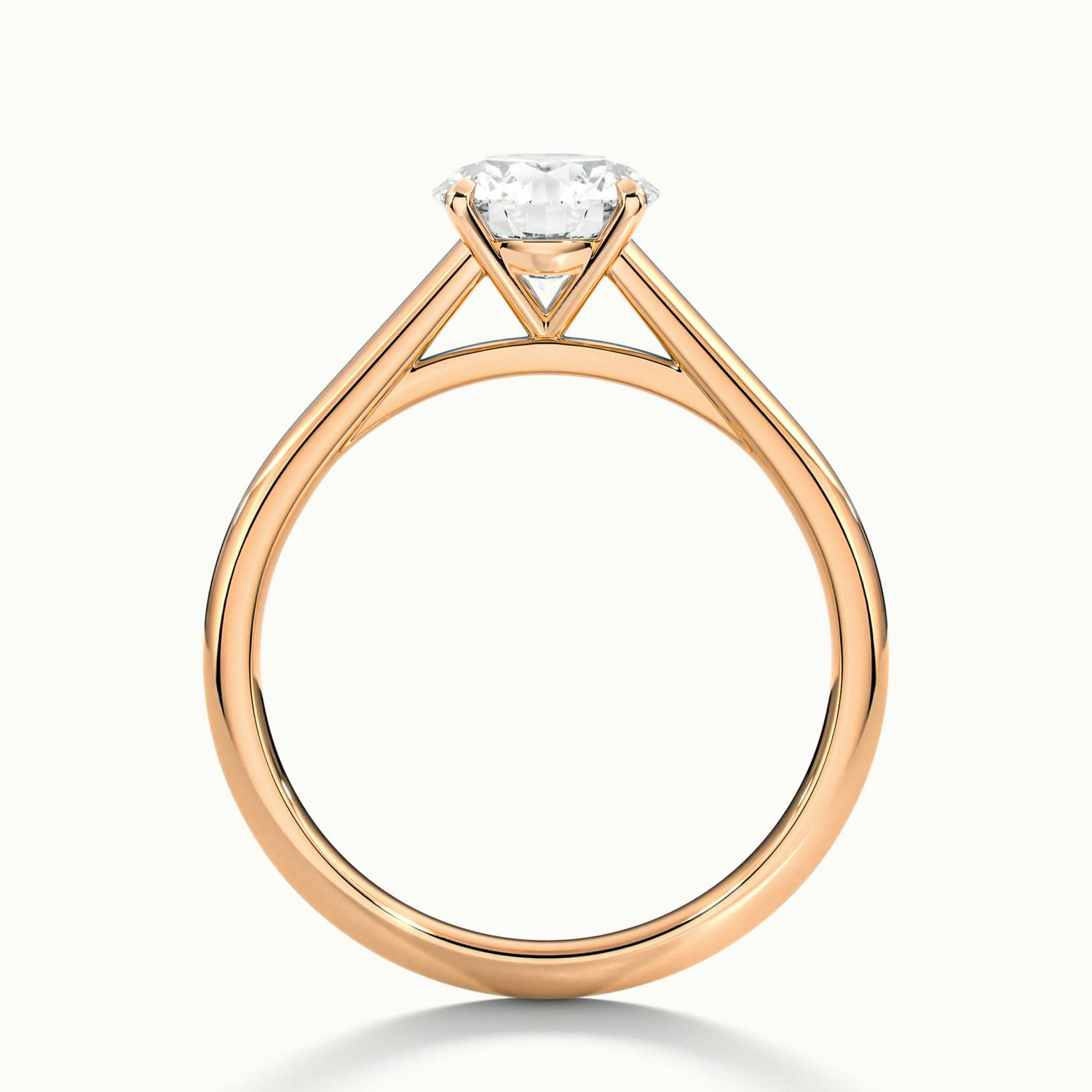 Noelle Round Solitaire Engagement Ring