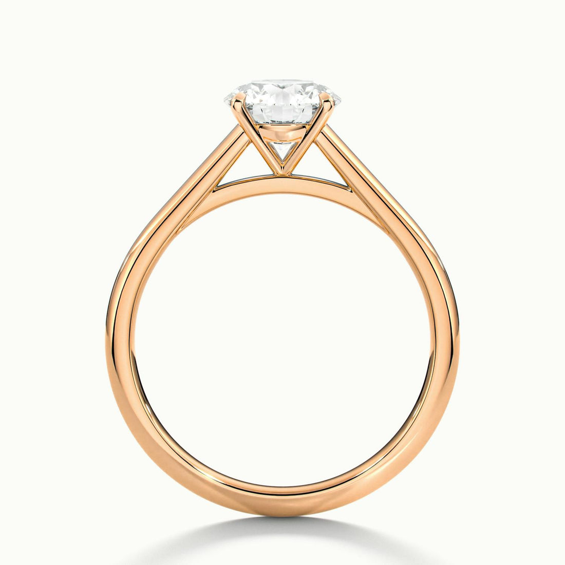 Noelle Round Solitaire Engagement Ring
