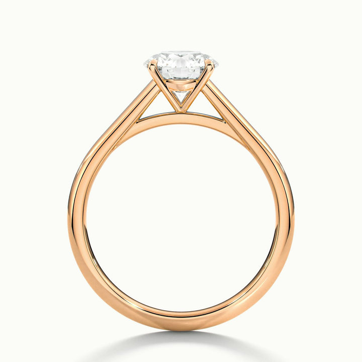 Noelle Round Solitaire Engagement Ring