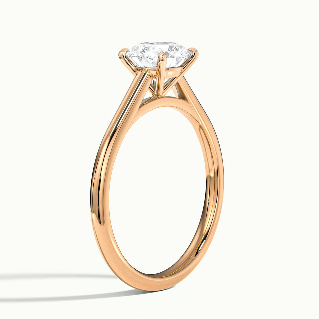 Noelle Round Solitaire Engagement Ring