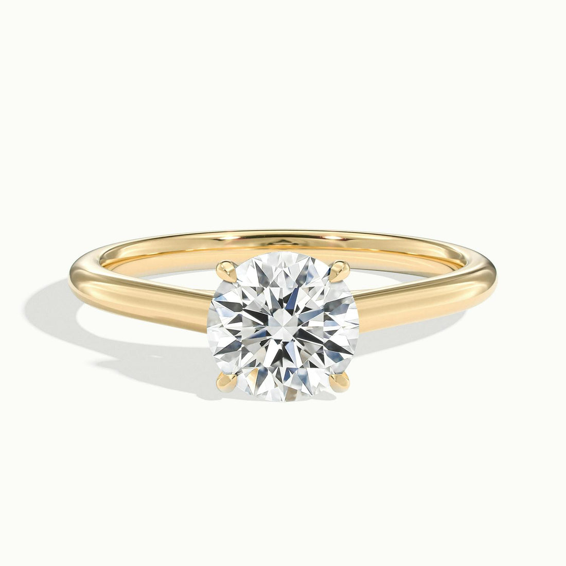 Noelle Round Solitaire Engagement Ring