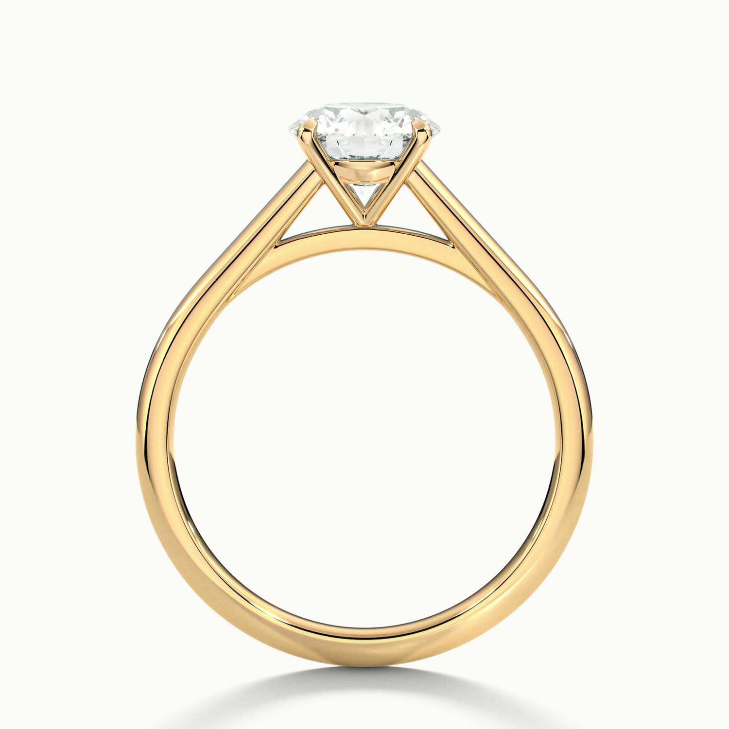Noelle Round Solitaire Engagement Ring