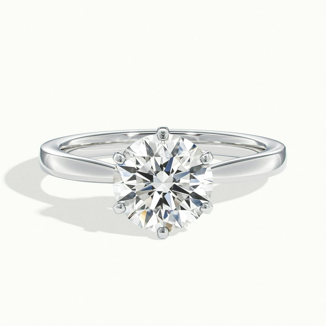 Camille Round Solitaire Engagement Ring