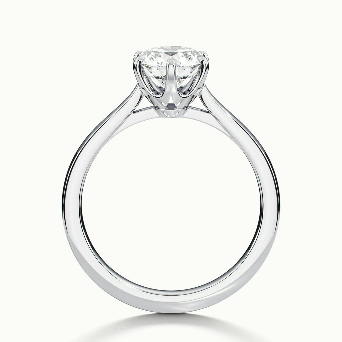 Camille Round Solitaire Engagement Ring