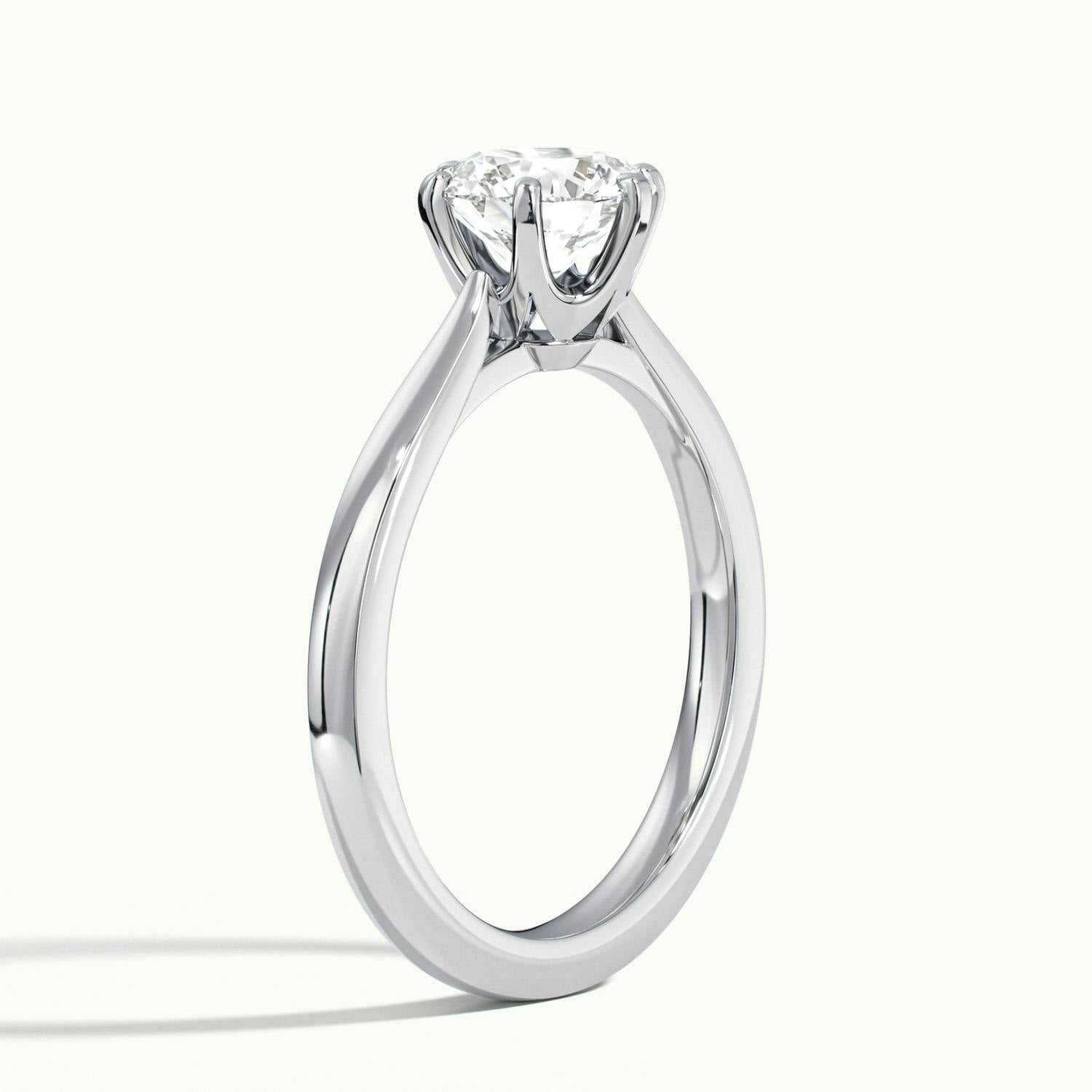 Camille Round Solitaire Engagement Ring
