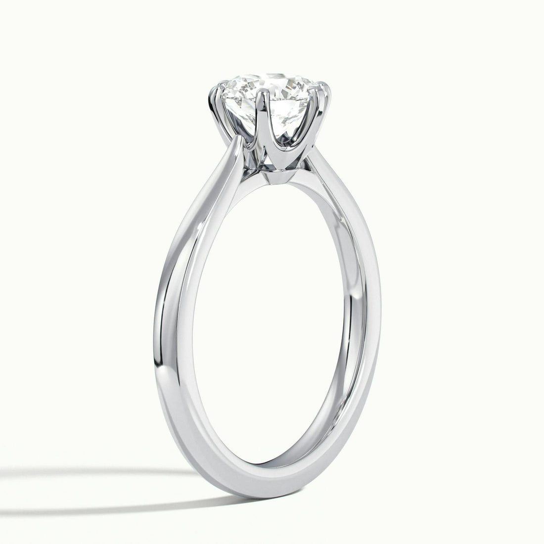 Camille Round Solitaire Engagement Ring