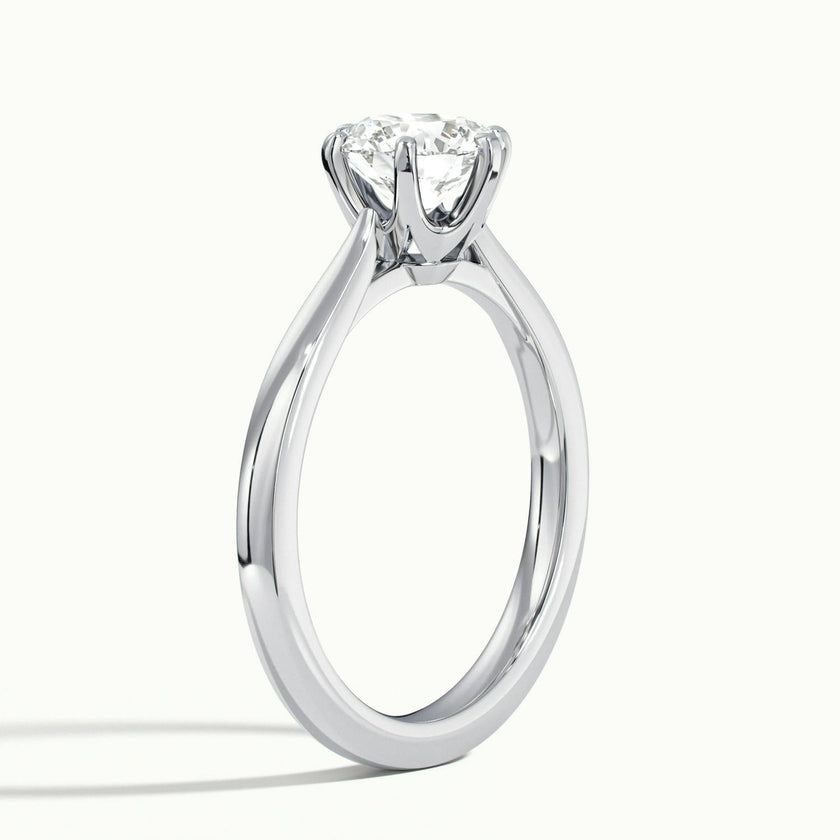 Camille Round Solitaire Engagement Ring