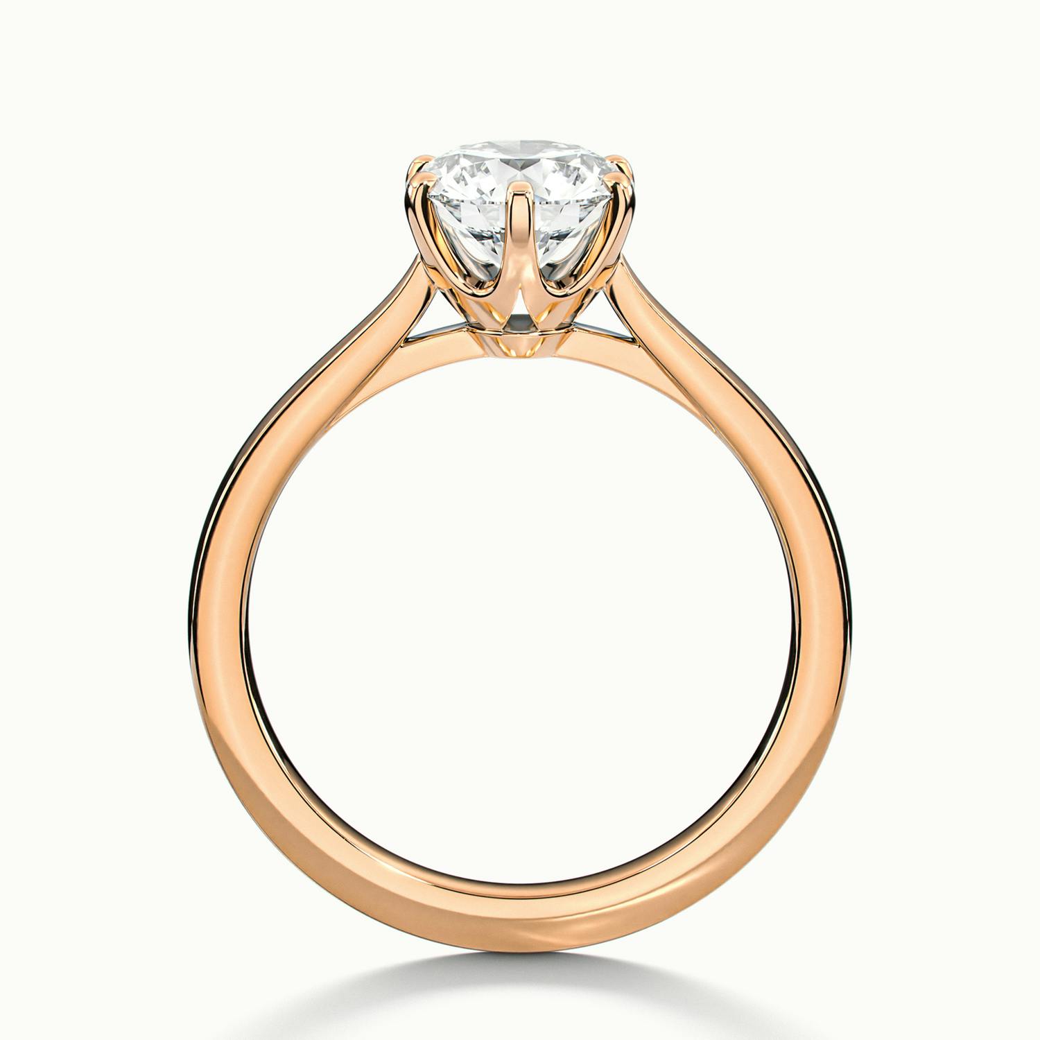 Camille Round Solitaire Engagement Ring