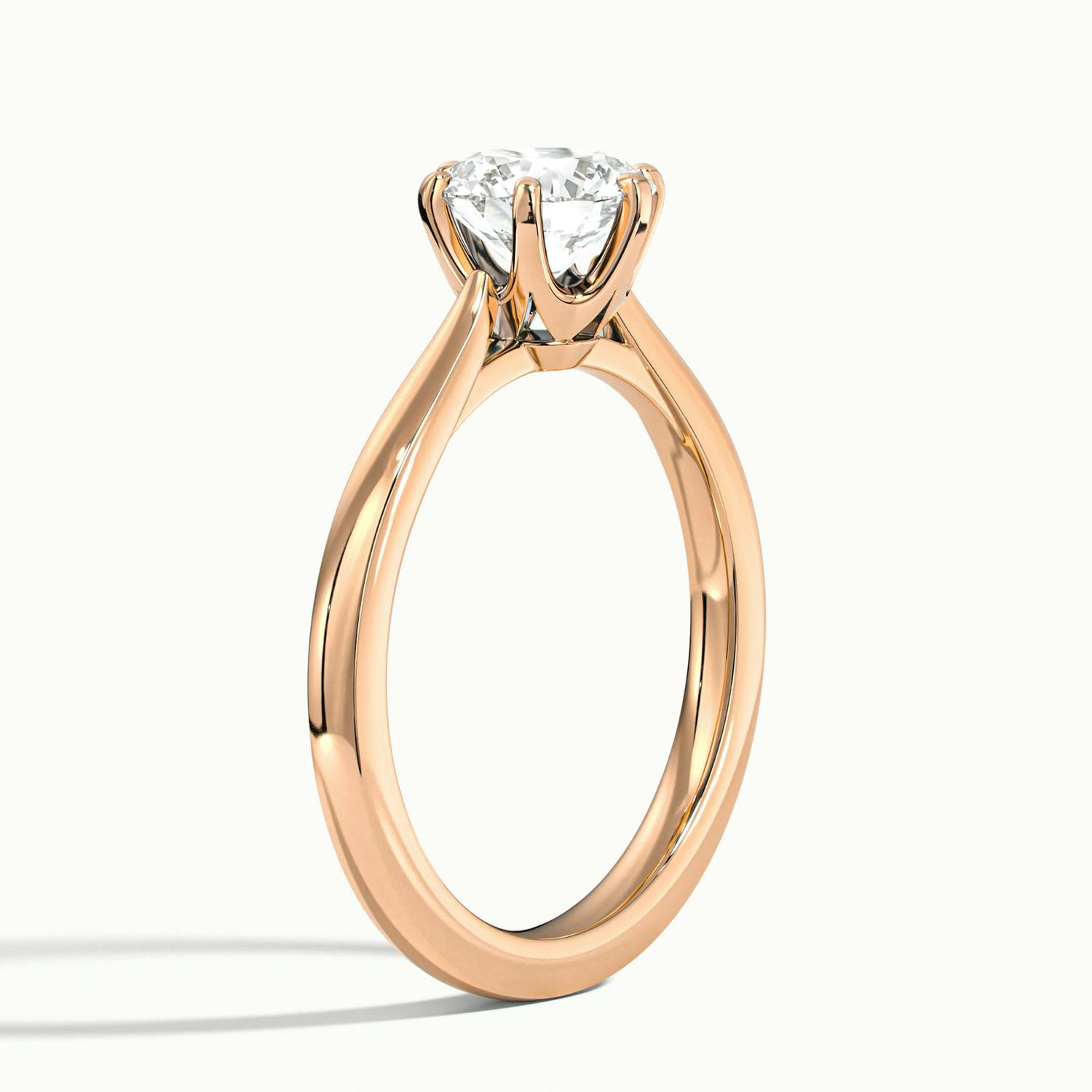 Camille Round Solitaire Engagement Ring