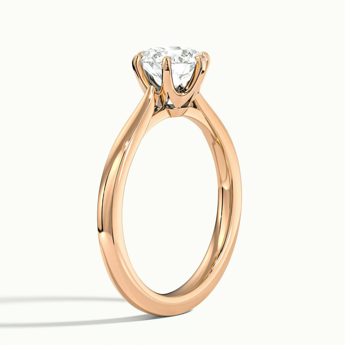 Camille Round Solitaire Engagement Ring