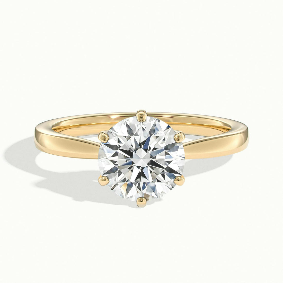 Camille Round Solitaire Engagement Ring