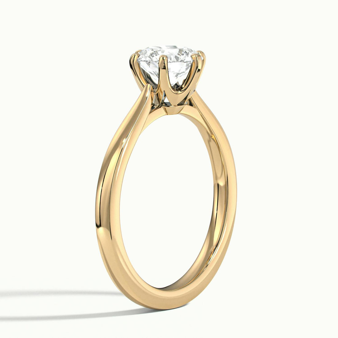 Camille Round Solitaire Engagement Ring