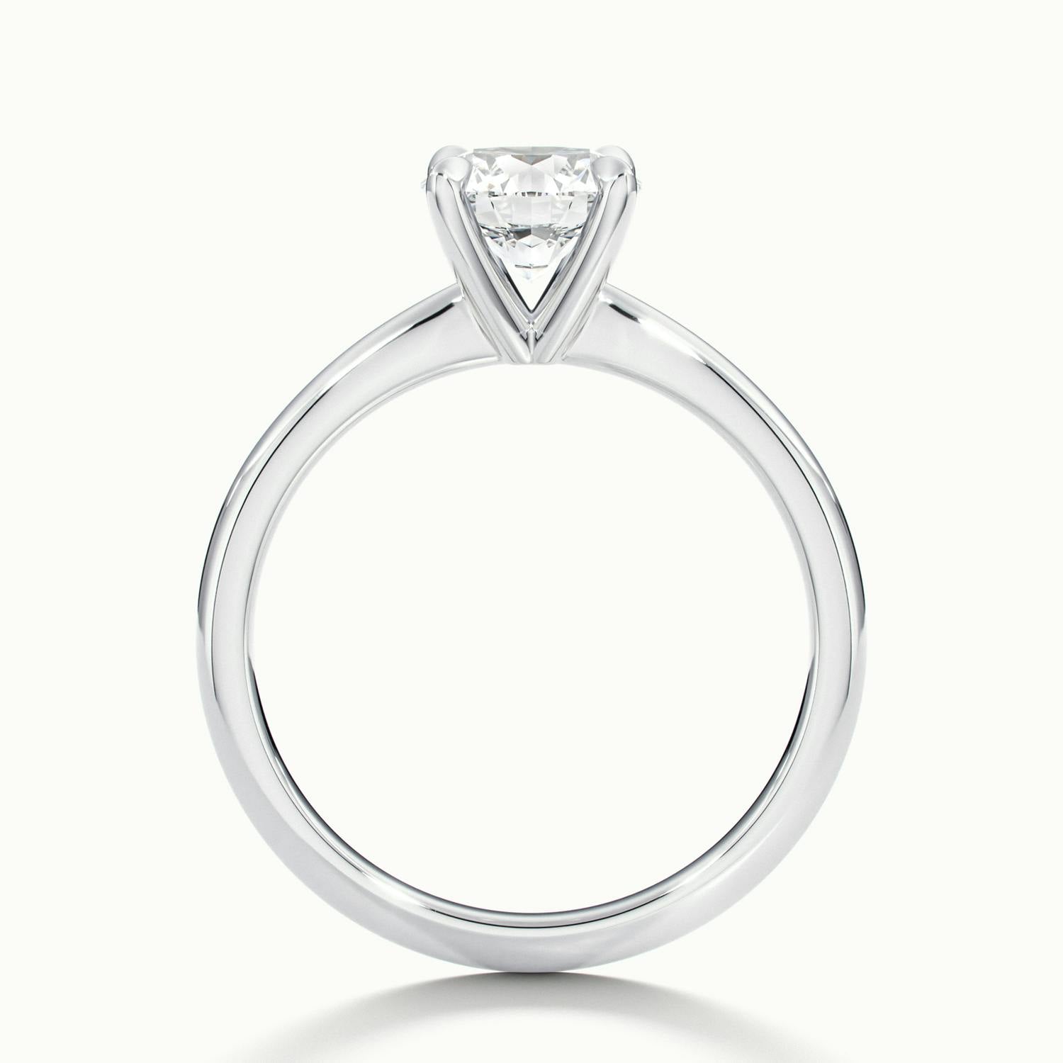 Evelisse Round Solitaire Engagement Ring