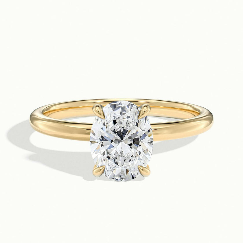 Aurelia Oval Solitaire Engagement Ring