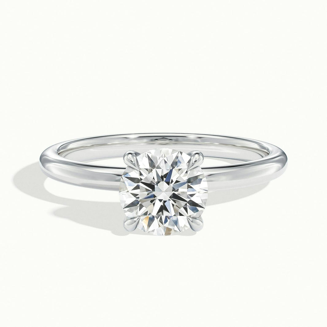 Aurelia Round Solitaire Engagement Ring
