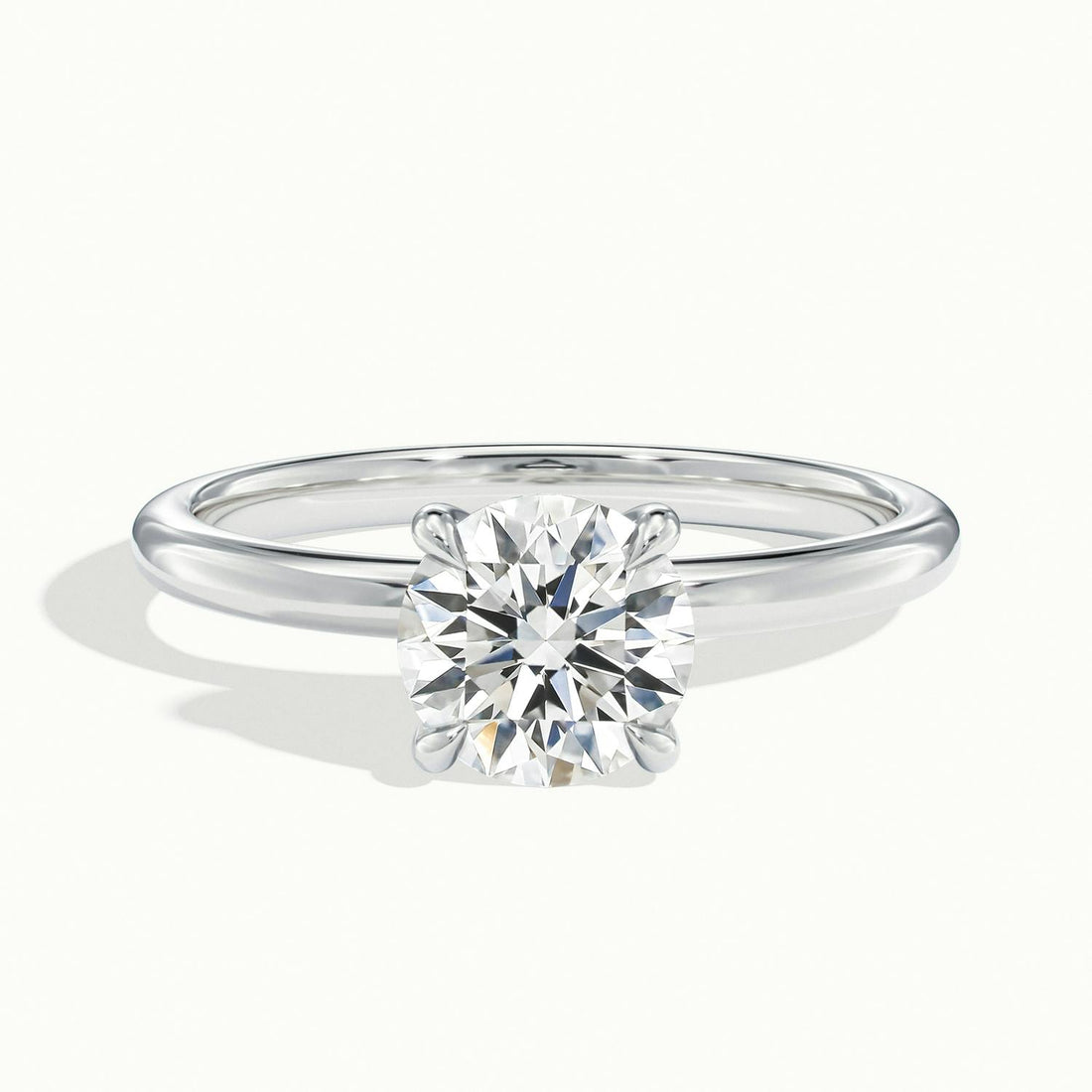 Aurelia Round Solitaire Engagement Ring