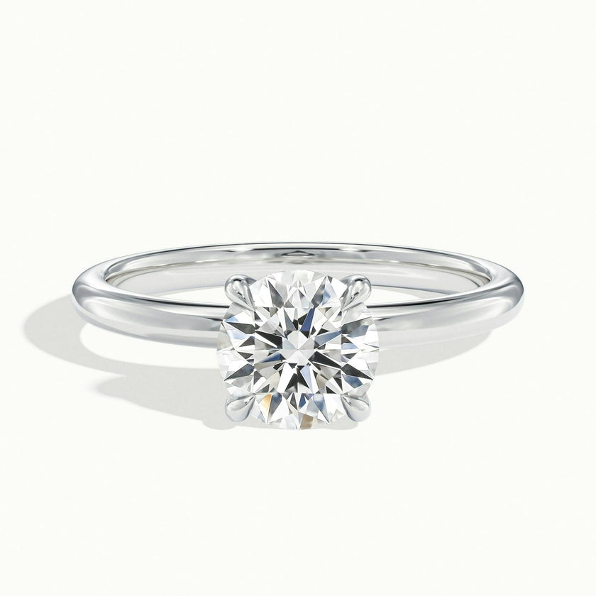 Aurelia Round Solitaire Engagement Ring