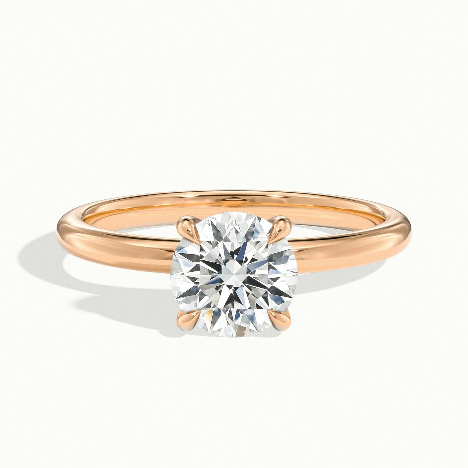 Aurelia Round Solitaire Engagement Ring
