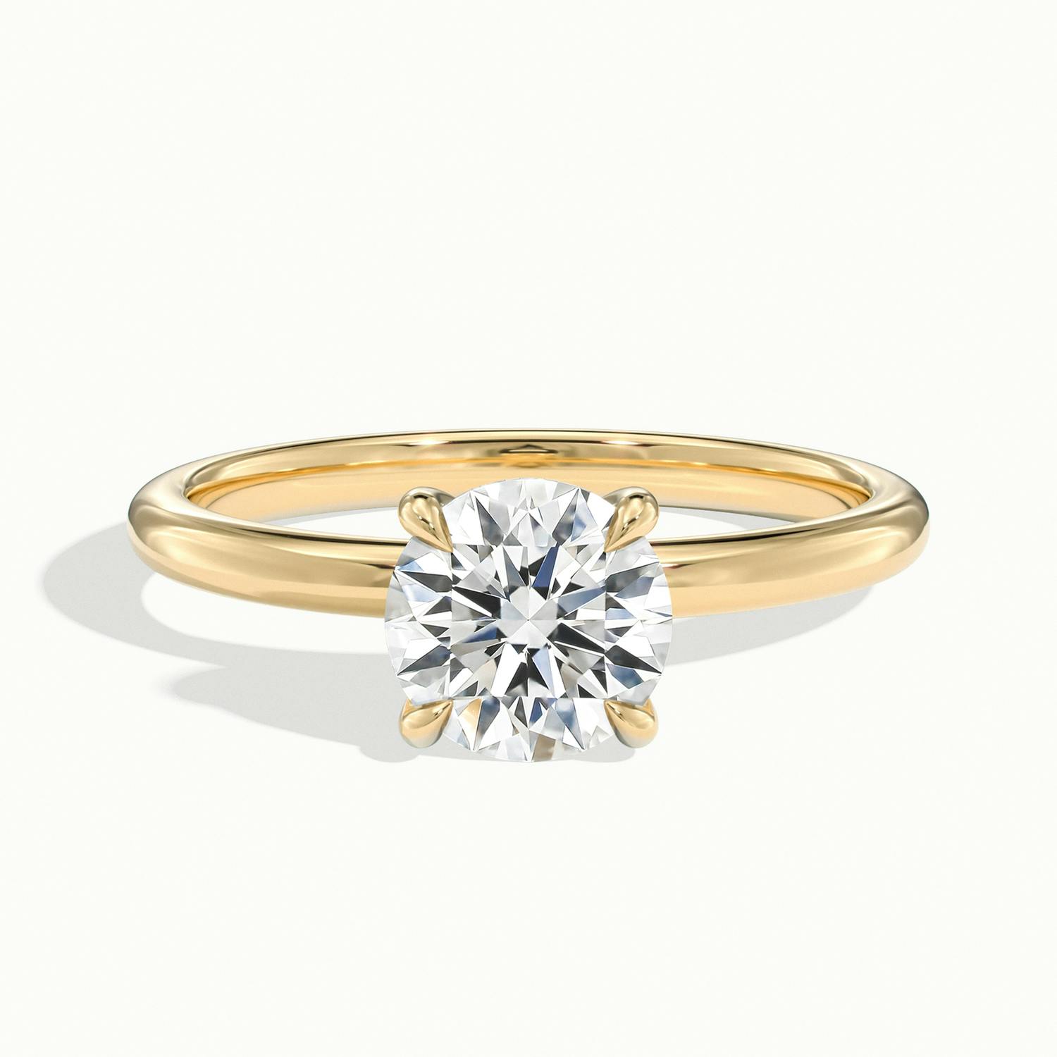 Aurelia Round Solitaire Engagement Ring