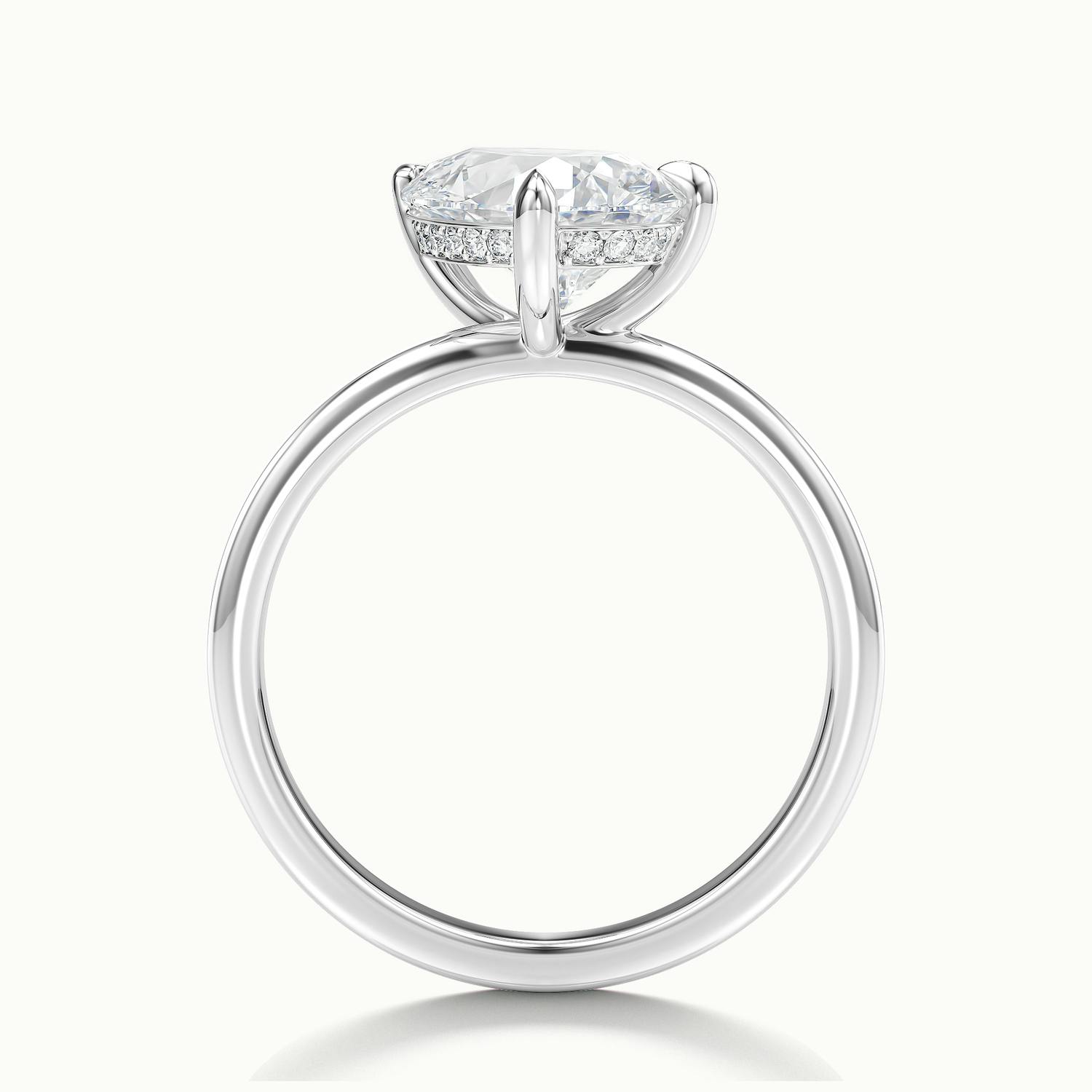 Aurelia Pear Solitaire Engagement Ring