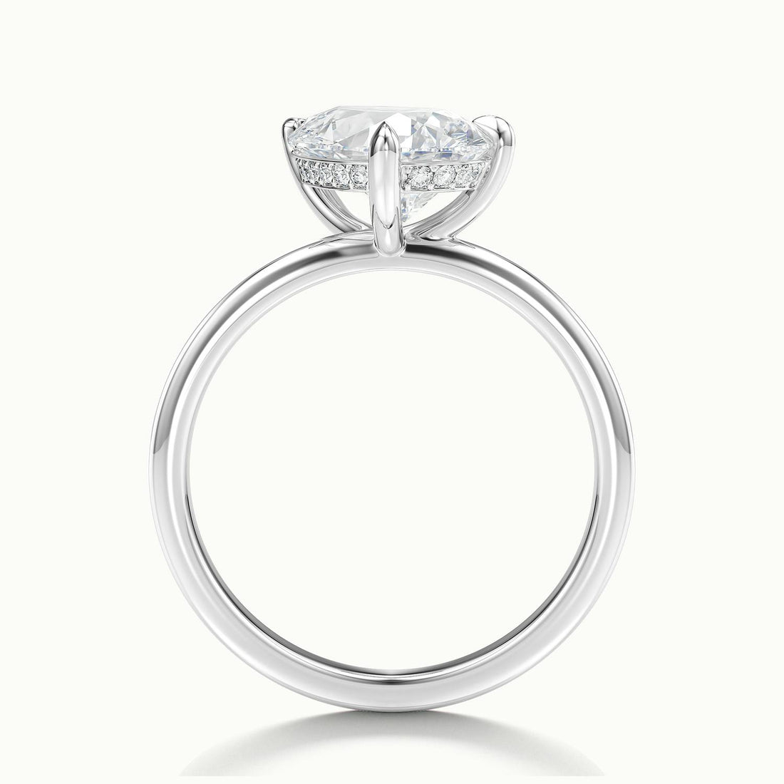 Aurelia Pear Solitaire Engagement Ring