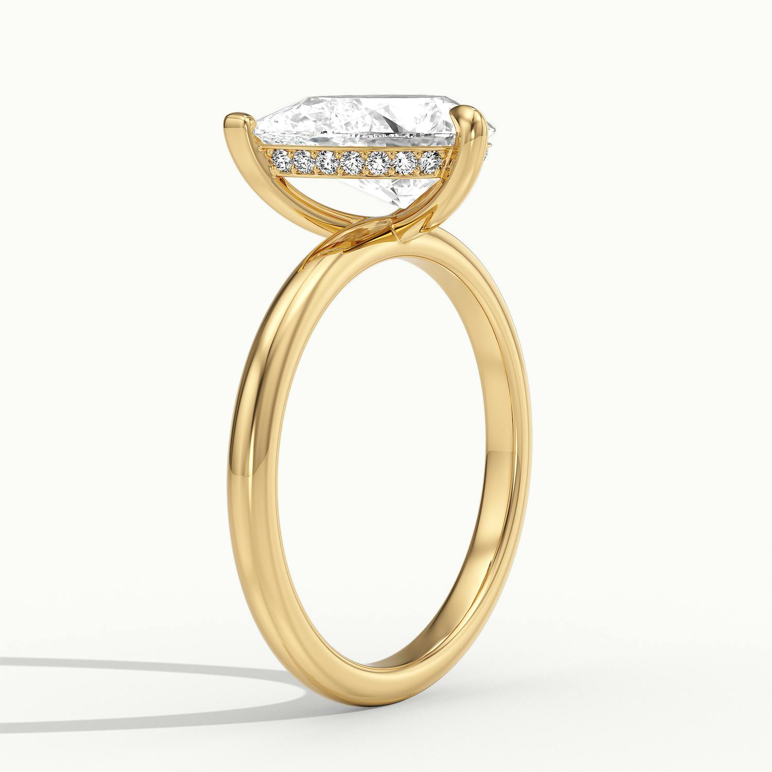 Aurelia Pear Solitaire Engagement Ring