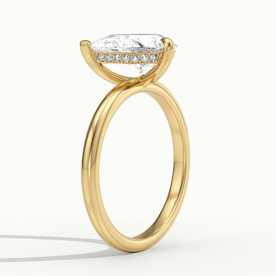 Aurelia Pear Solitaire Engagement Ring