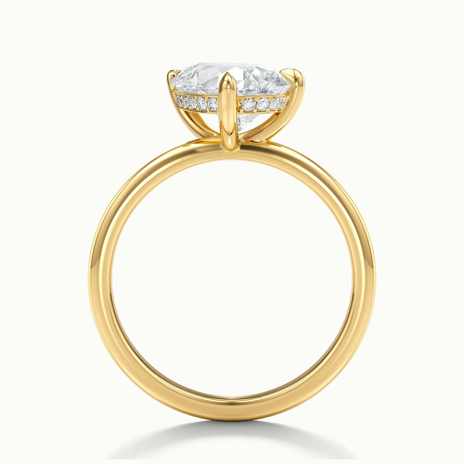 Aurelia Pear Solitaire Engagement Ring