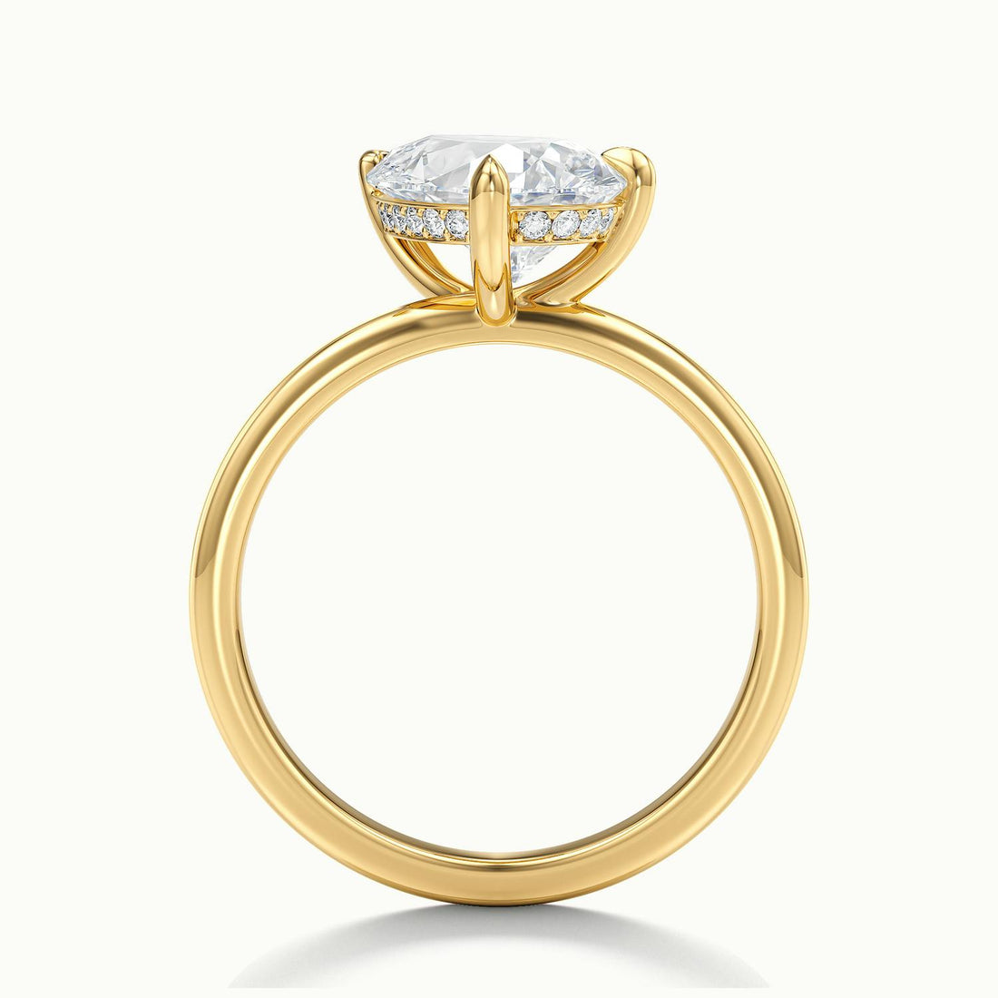 Aurelia Pear Solitaire Engagement Ring