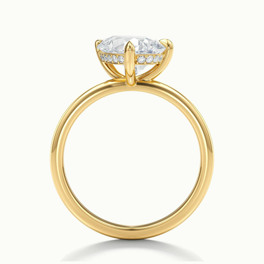 Aurelia Pear Solitaire Engagement Ring