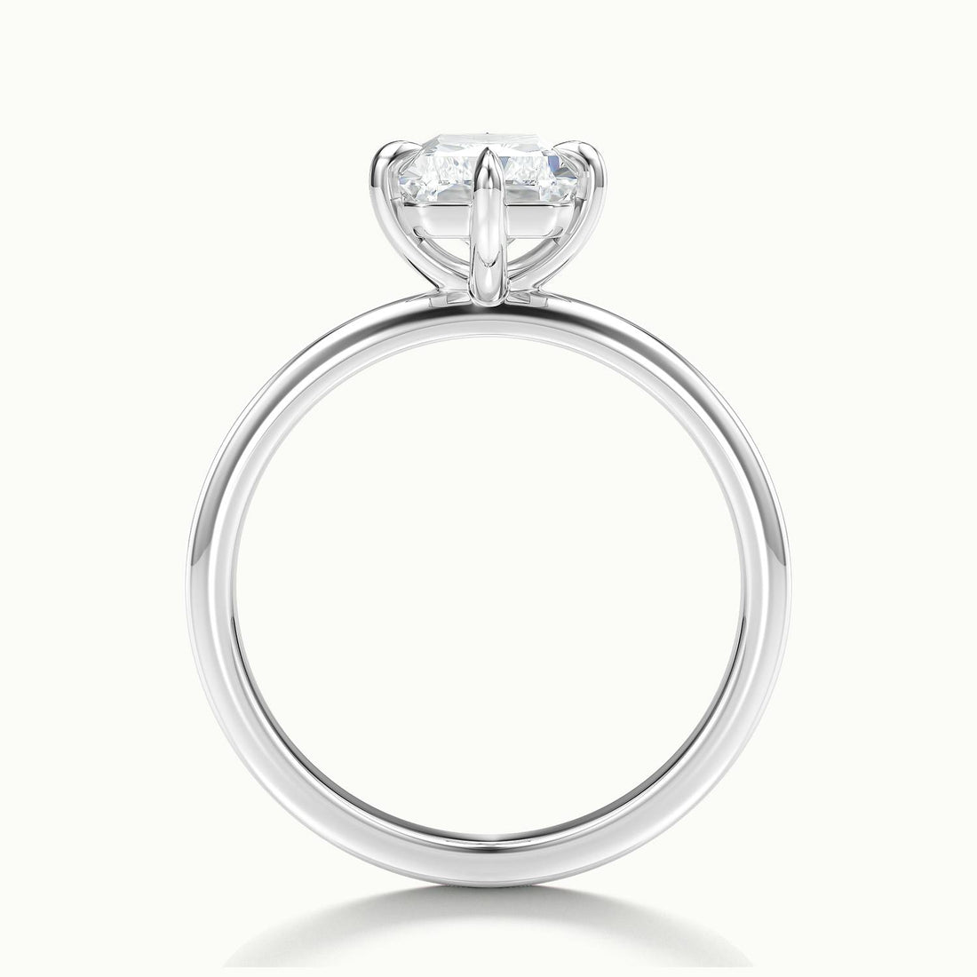 Rosalie Radiant Solitaire Engagement Ring