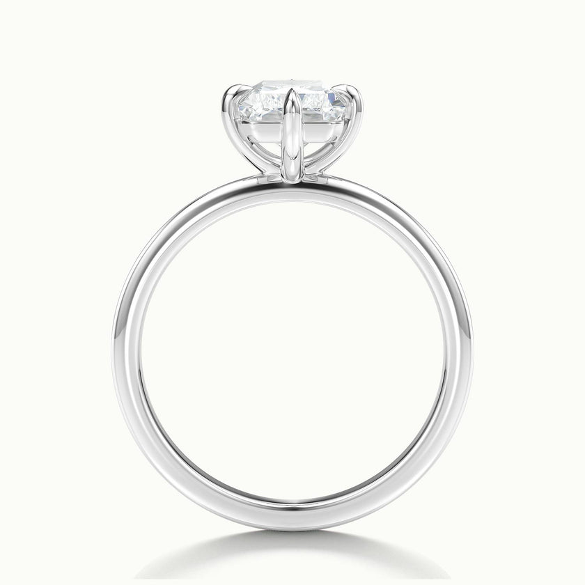 Rosalie Radiant Solitaire Engagement Ring