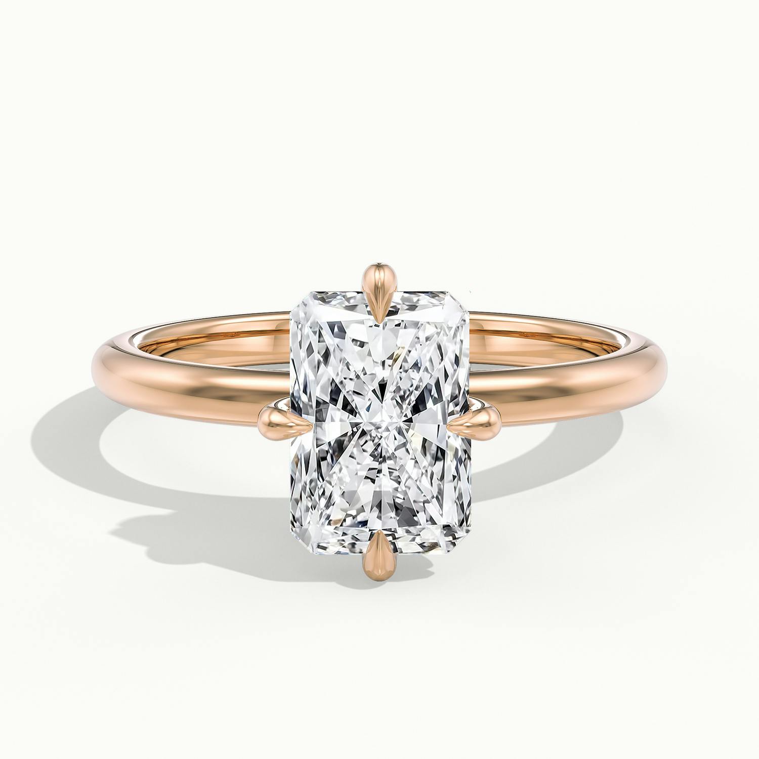 Rosalie Radiant Solitaire Engagement Ring